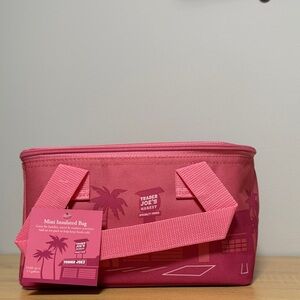 Trader Joe's Pink Mini Lunch Bag